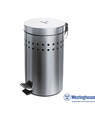 Westing House, Garbage Can, 20 L, Stainless Steel