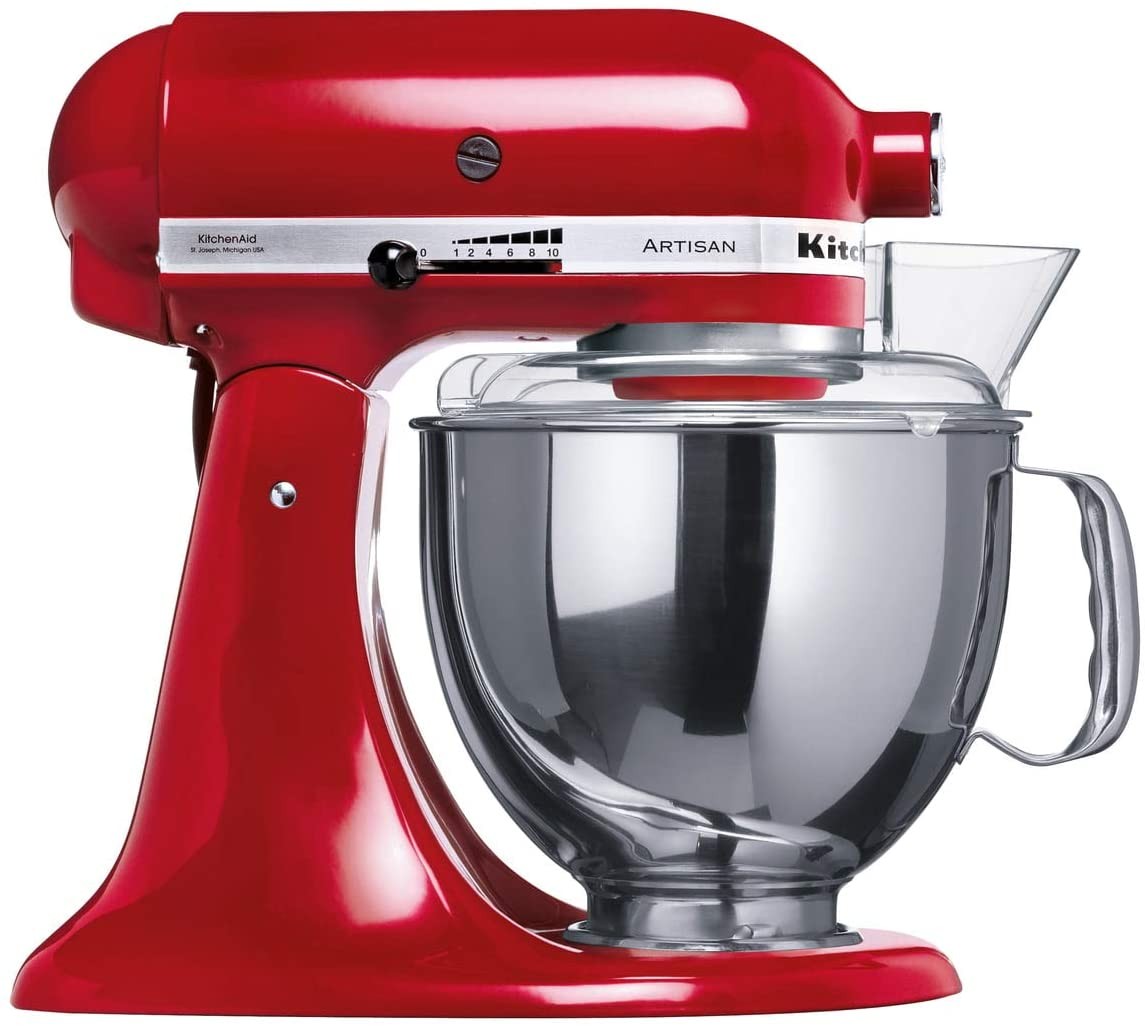 Kitchen Aid, Artisan Stand Mixer, 4.8 L, 300 Watts, Red