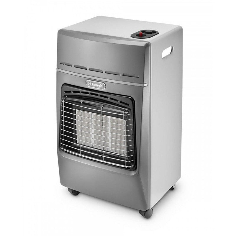 Delonghi, Gas Heater, 4200 Watts, 3 Ceramic Burners, Grey