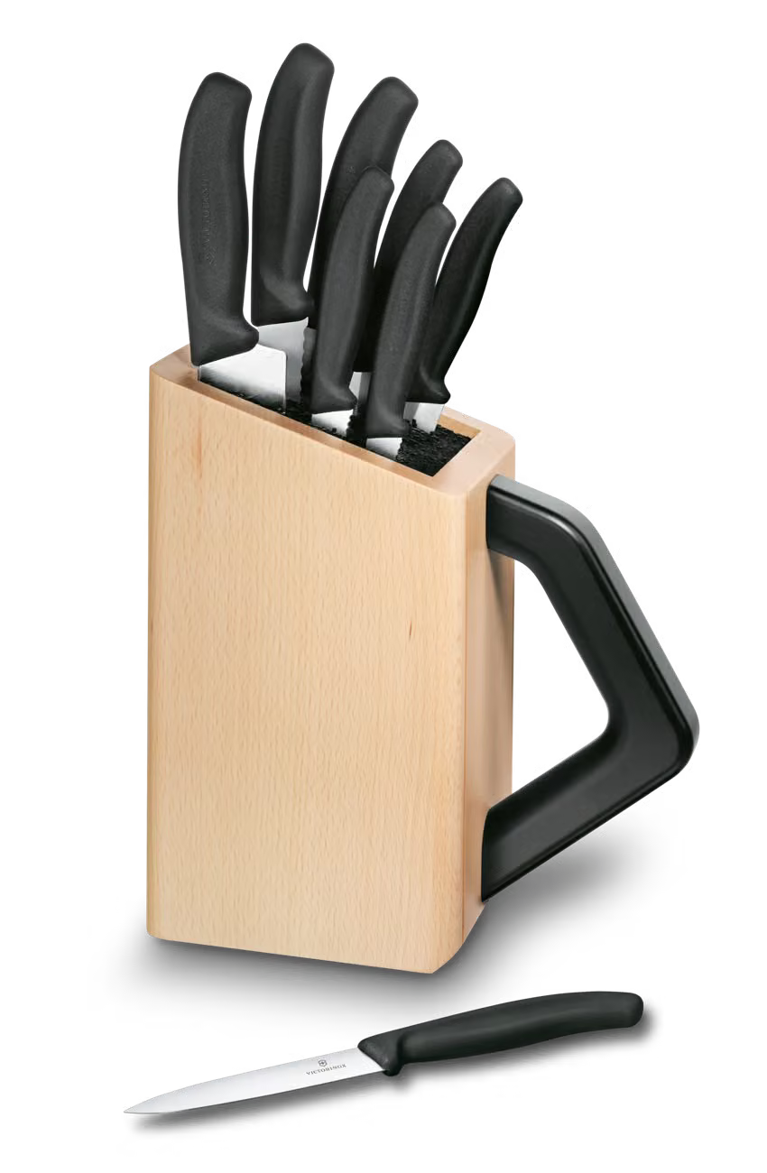 Victorinox 8 Pieces Classic Cutlery Block, 21 CM