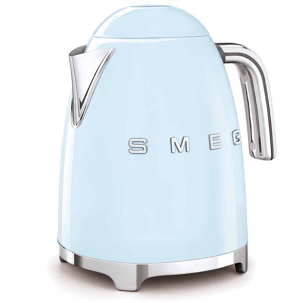 Smeg 50's Style Aesthetic Electric Kettle, Pastel Blue