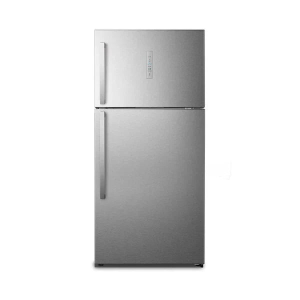Hisense, Top Mount 25 Cuft Refrigerator, No Frost, Inverter Compressor Control, Silver