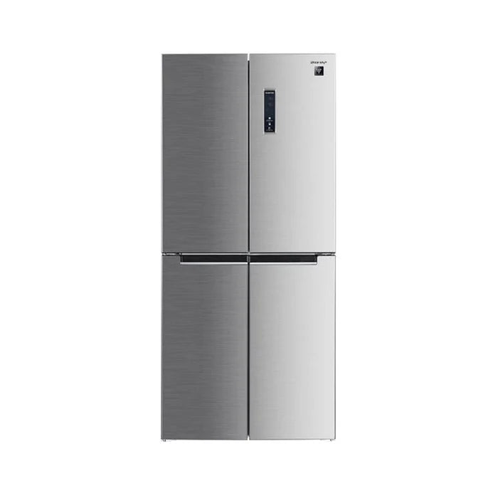 Sharp French 4 Doors Fridge, 560 L, Inverter, Stainless