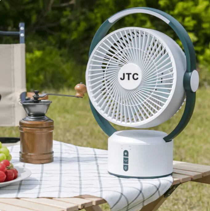 JTC Rechargeable Table Fan
