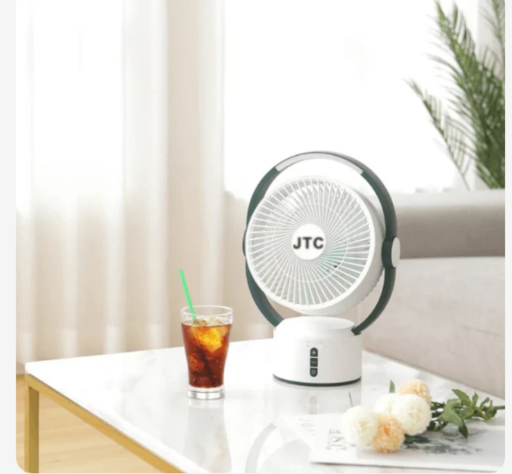 JTC Rechargeable Table Fan