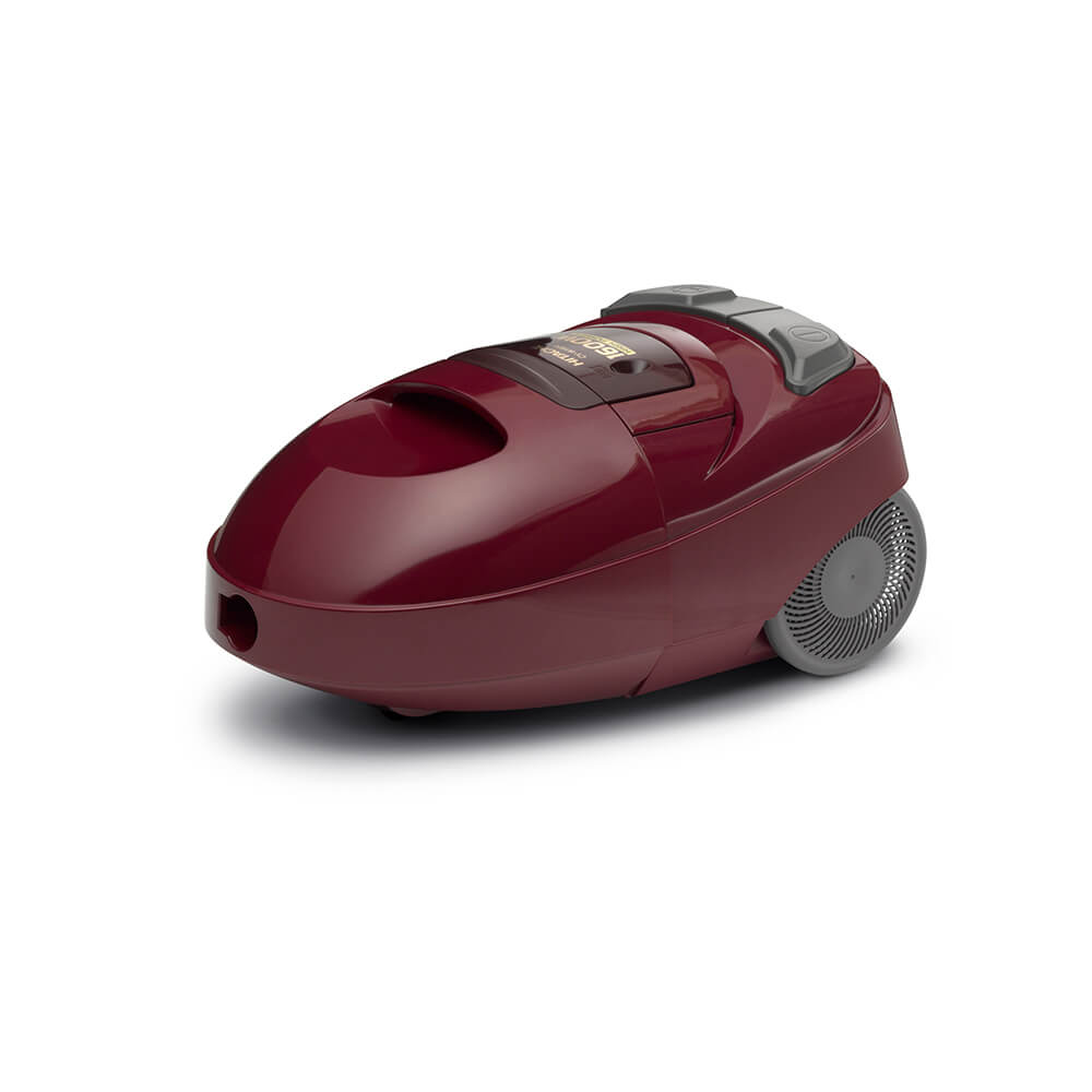 Hitachi Canister Vacuum Cleaner, 1600 Watts, Red