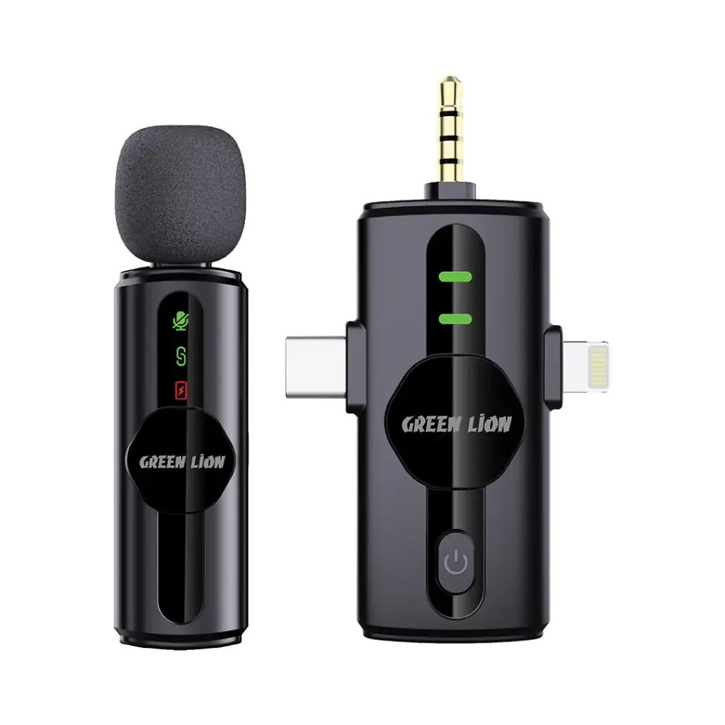 Green Lion 3-in-1 Noise Cancellation Microphone