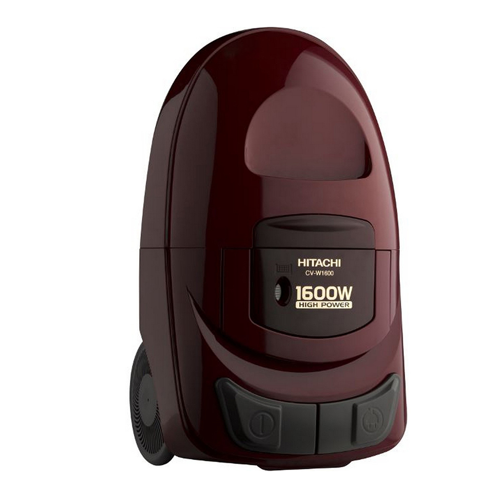Hitachi Canister Vacuum Cleaner, 1600 Watts, Red