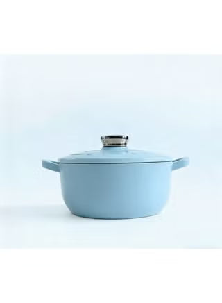 Smeg 50's Style Aesthetic Casserole, Pastel Blue