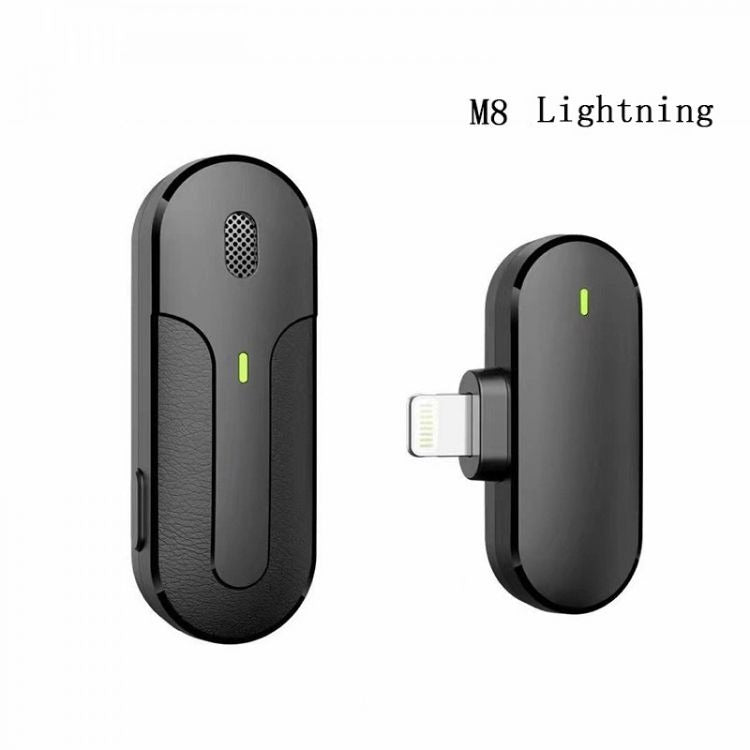 Green Lion Wireless Microphone Lightning Connector, Black