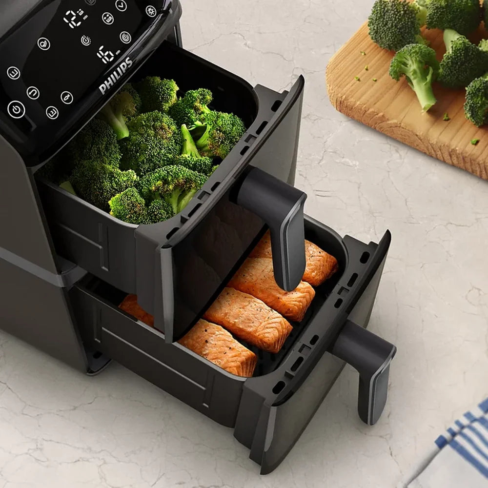 Philips 4000 Series Stacked Dual Basket Airfryer