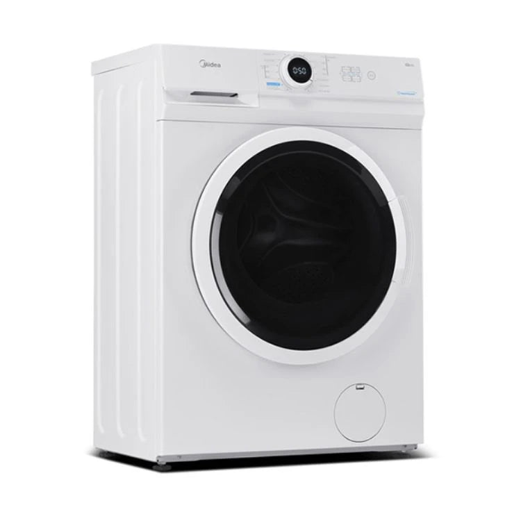 Midea 8KG Front Load Washing Machine, 1200 RPM, White