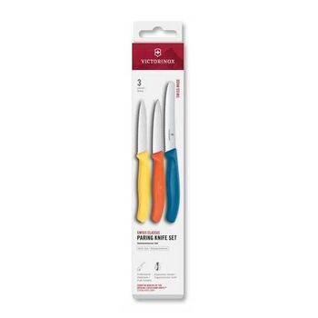Victorinox, Swiss Classic Paring Knife Set, 3 Pieces , Multicoloured